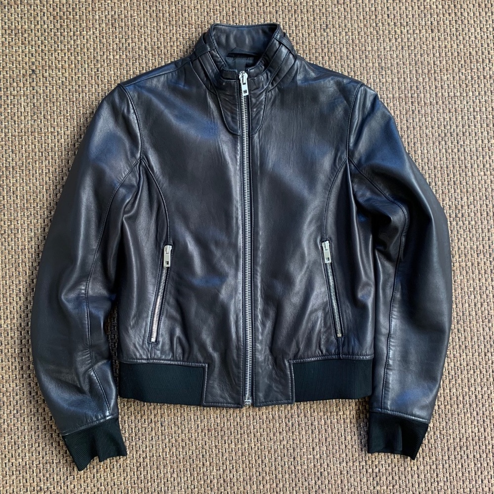RAG + BONE Leather Bomber